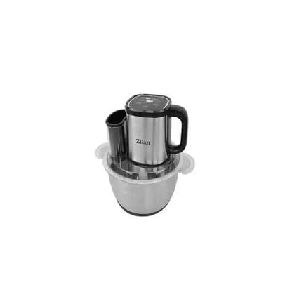 Tocator digital multifuncțional pentru legume și fructe, cu vas din inox de 3L, 4 programe, lame din titan și putere de 500W ZILAN / ZLN2757