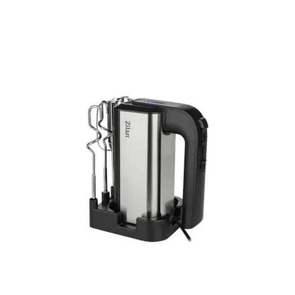 Mixer de mână din inox, 500W, 5 viteze reglabile + funcție Turbo, sistem de protecție la supraîncălzire ZILAN / ZLN2938