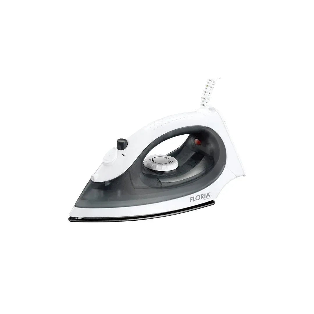 Fier de calcat, putere 1500W, talpa din aluminiu, temperatura reglabila, gri FLORIA / ZLN3850