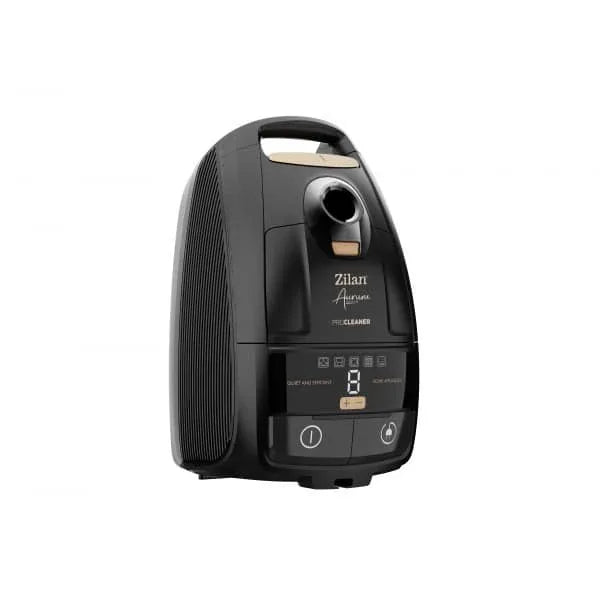 Aspirator cu sac Aurum, putere 2400W, capacitate 5L, motor din cupru, furtun pivotant 360°, negru ZILAN / ZLN4500