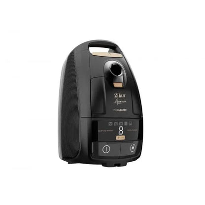 Aspirator cu sac Aurum, putere 2400W, capacitate 5L, motor din cupru, furtun pivotant 360°, negru ZILAN / ZLN4500