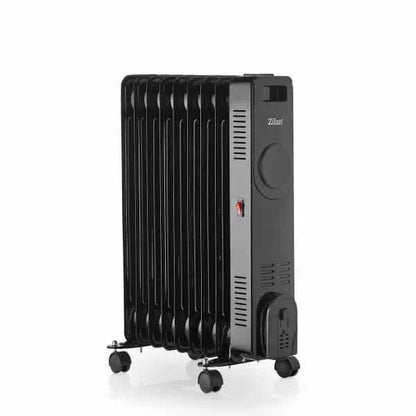 Calorifer electric cu 9 elementi, putere 2000W, termostat reglabil, indicator LED ZILAN / ZLN8416