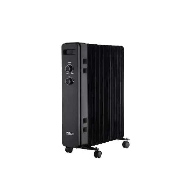 Calorifer electric cu 11 elementi, putere 2500W, termostat reglabil ZILAN / ZLN8450