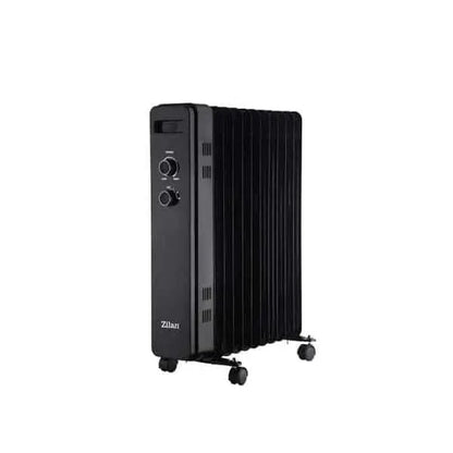 Calorifer electric cu 11 elementi, putere 2500W, termostat reglabil ZILAN / ZLN8450