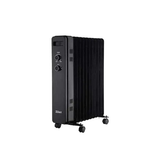 Calorifer electric cu 11 elementi, putere 2500W, termostat reglabil ZILAN / ZLN8450