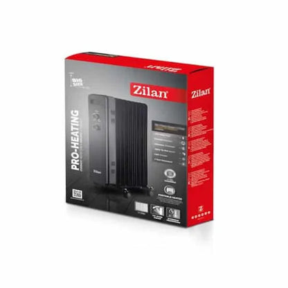 Calorifer electric cu 11 elementi, putere 2500W, termostat reglabil ZILAN / ZLN8450
