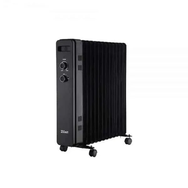 Calorifer electric cu 13 elementi, putere 2500W, termostat reglabil ZILAN / ZLN8467