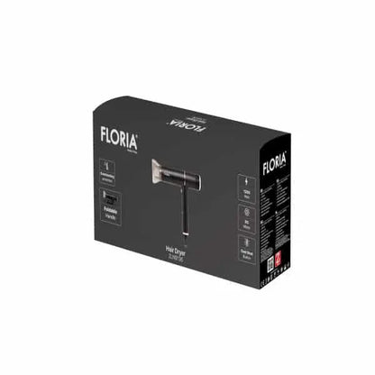 Uscator de par, putere 1200W, 3 trepte de viteza, functie suflare aer rece, FLORIA / ZLN9136
