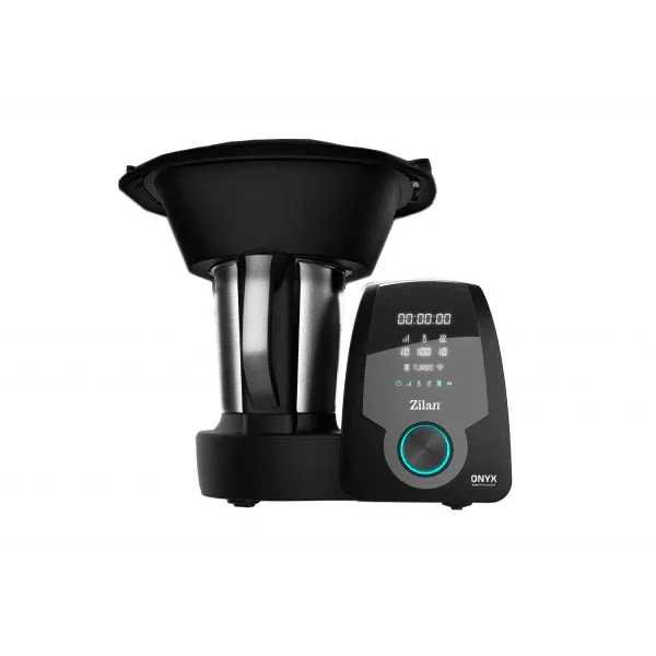 Robot de bucatarie multifunctional thermorobot, putere 1700W, capacitate 3.3L, 30 functii, aplicatie mobil, afisaj digital LED, ZILAN ONYX / ZLN9334