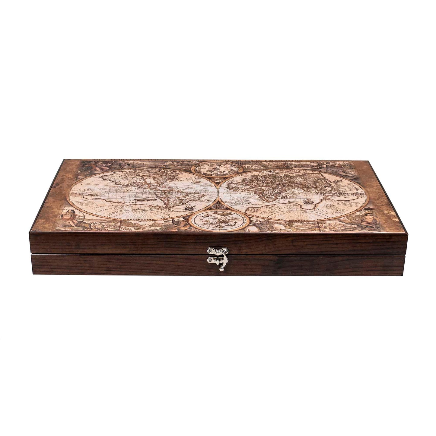 Joc de table din lemn lacuit 50x50cm / ZTS 5512