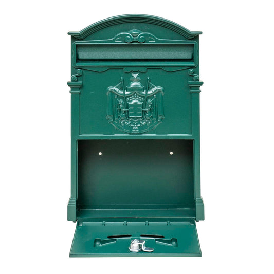 Cutie postala metalica pentru exterior, 410x260x90mm, verde Z-TOOLS / ZTS 5579_V