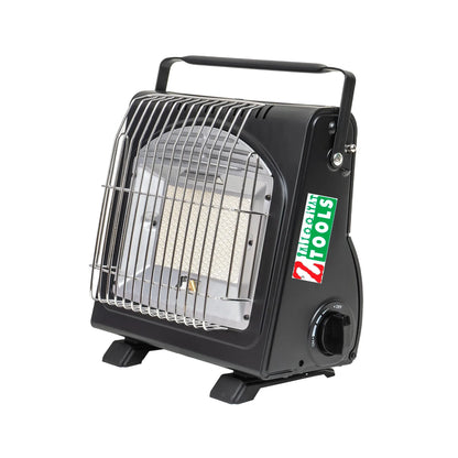 Pachet incalzitor si arzator portabil pentru camping, aprindere piezo + 3 butelii, 410ml / ZTS 5622_1
