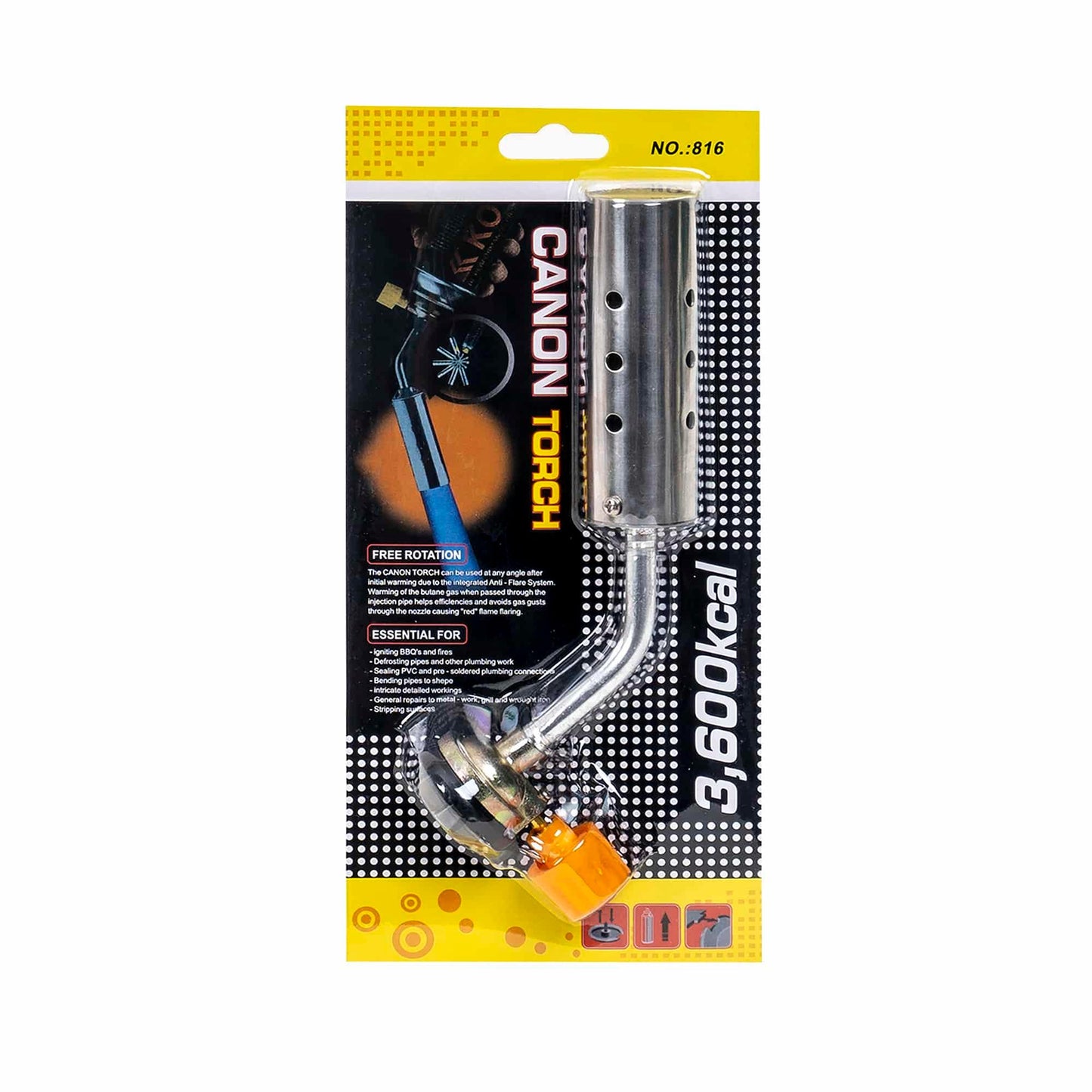 Set lampa instalator tip spray (ZTS 5625) si doza gaz tip spray 227gr, (5214) / ZTS 5625_1
