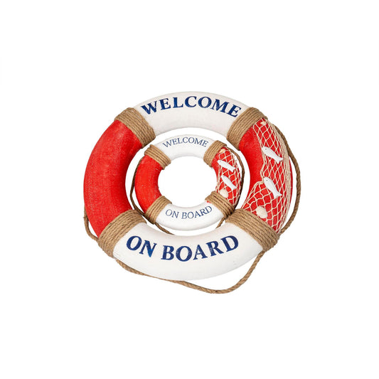 Set 2 bucati colac decorativ pentru vapor Welcome, rosu Z-TOOLS / ZTS 8040