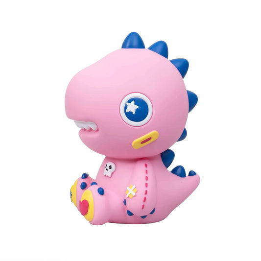 Pusculita pentru copii, din plastic, model dragon, H 22cm / ZTS 8061