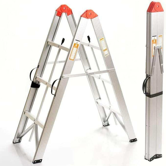 Scara pliabila din aluminiu, cu 3 trepte, maxim 150kg / ZTS 8078