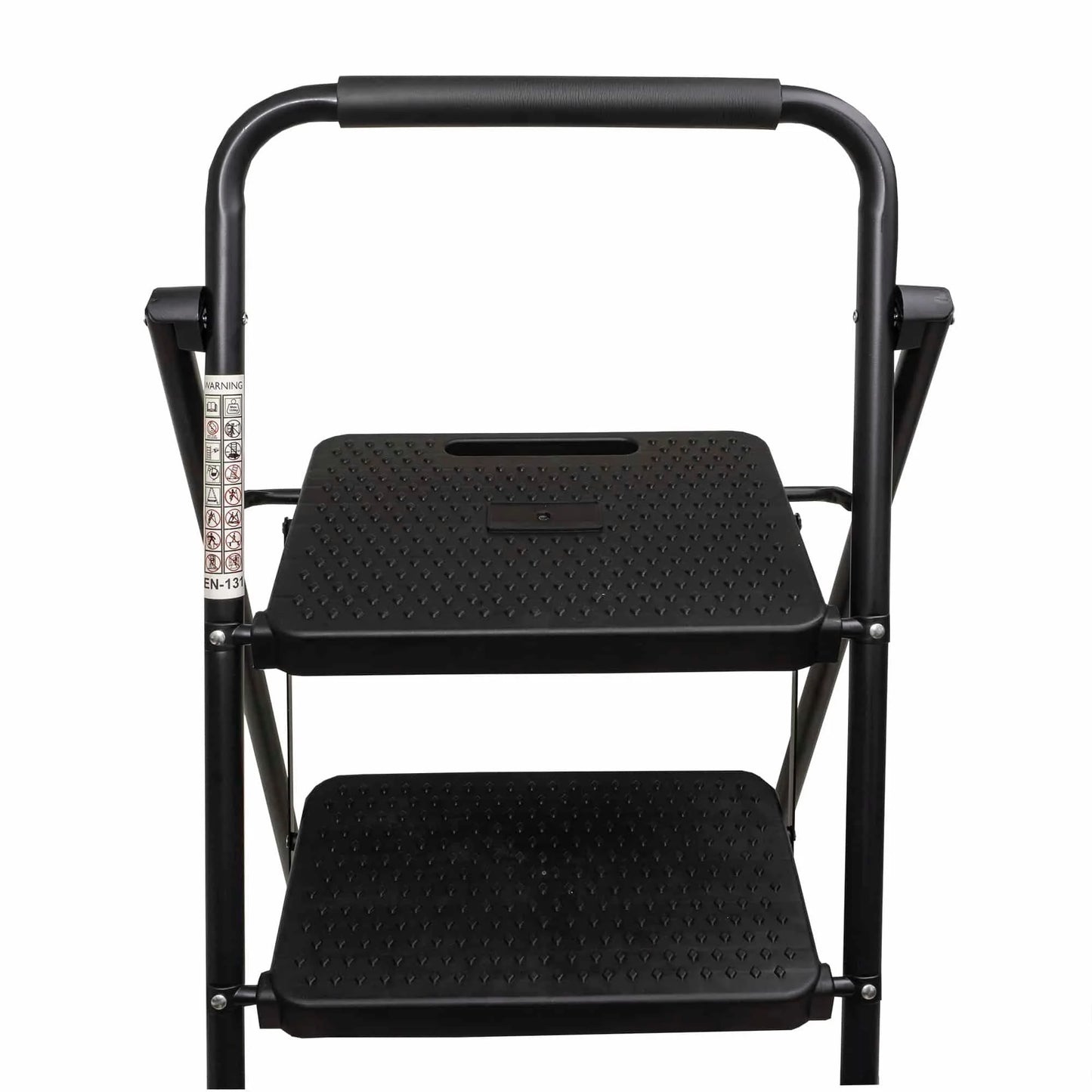 Scara metalica cu 5 trepte late, pliabila negru Z-TOOLS / ZTS 8089