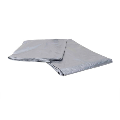 Prelata impermeabila UV, inele de prindere, 10x12m, 130gr/mp, Silver, Z-TOOLS / ZTS 8099