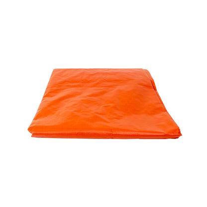 Prelata impermeabila UV, inele de prindere, 8x12m, 130gr/mp, Orange, Z-TOOLS / ZTS 8106