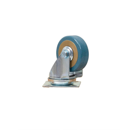 Roata pentru mobila, rola de cauciuc, pivotanta 2 inchi, albastru Z-TOOLS / ZTS 8117