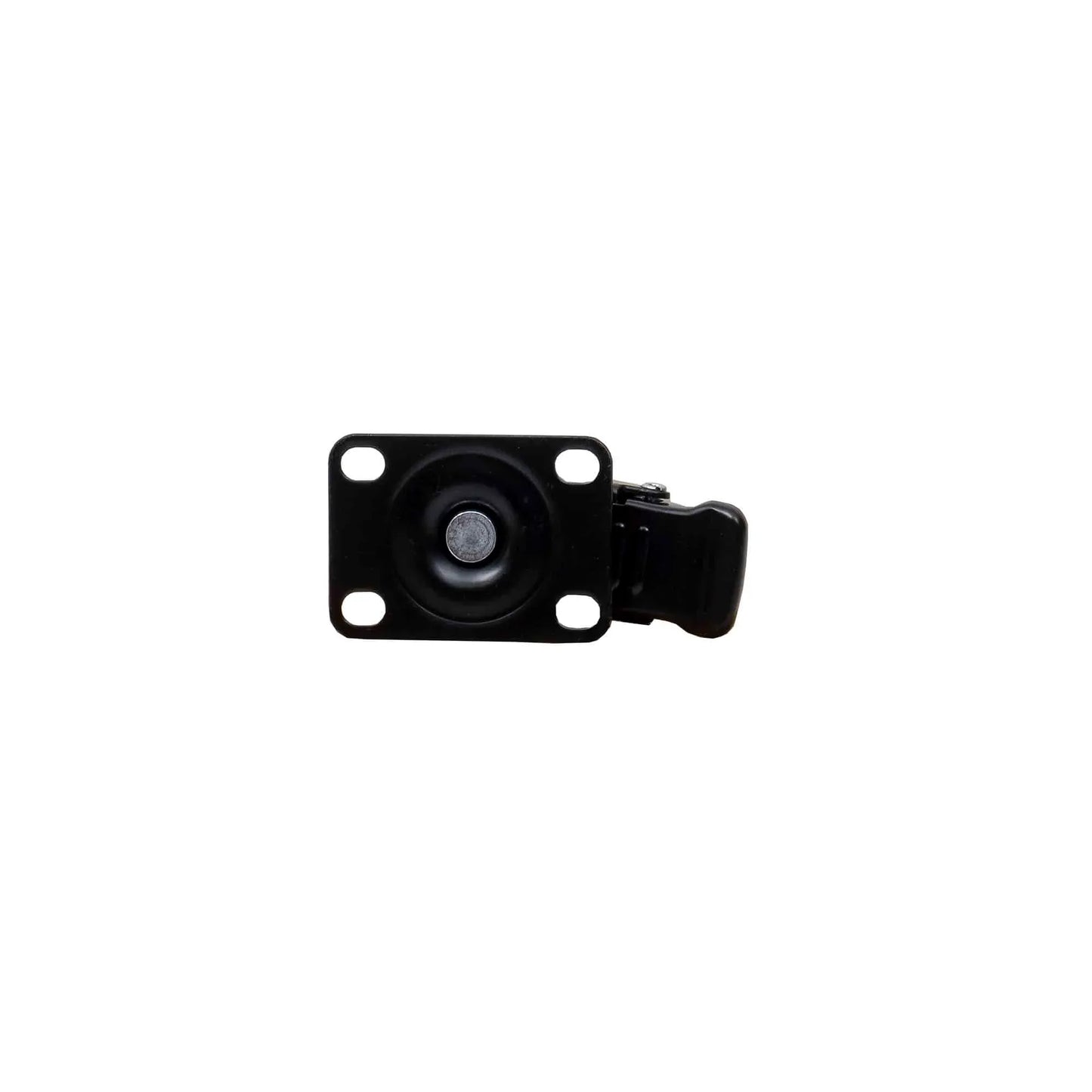 Roata pentru mobila, rola de cauciuc, pivotanta cu frana 2 inchi, portocaliu Z-TOOLS / ZTS 8127