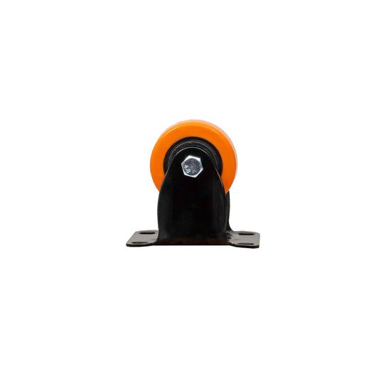 Roata pentru mobila, rola de cauciuc, 2.5 inchi, portocaliu Z-TOOLS / ZTS 8128