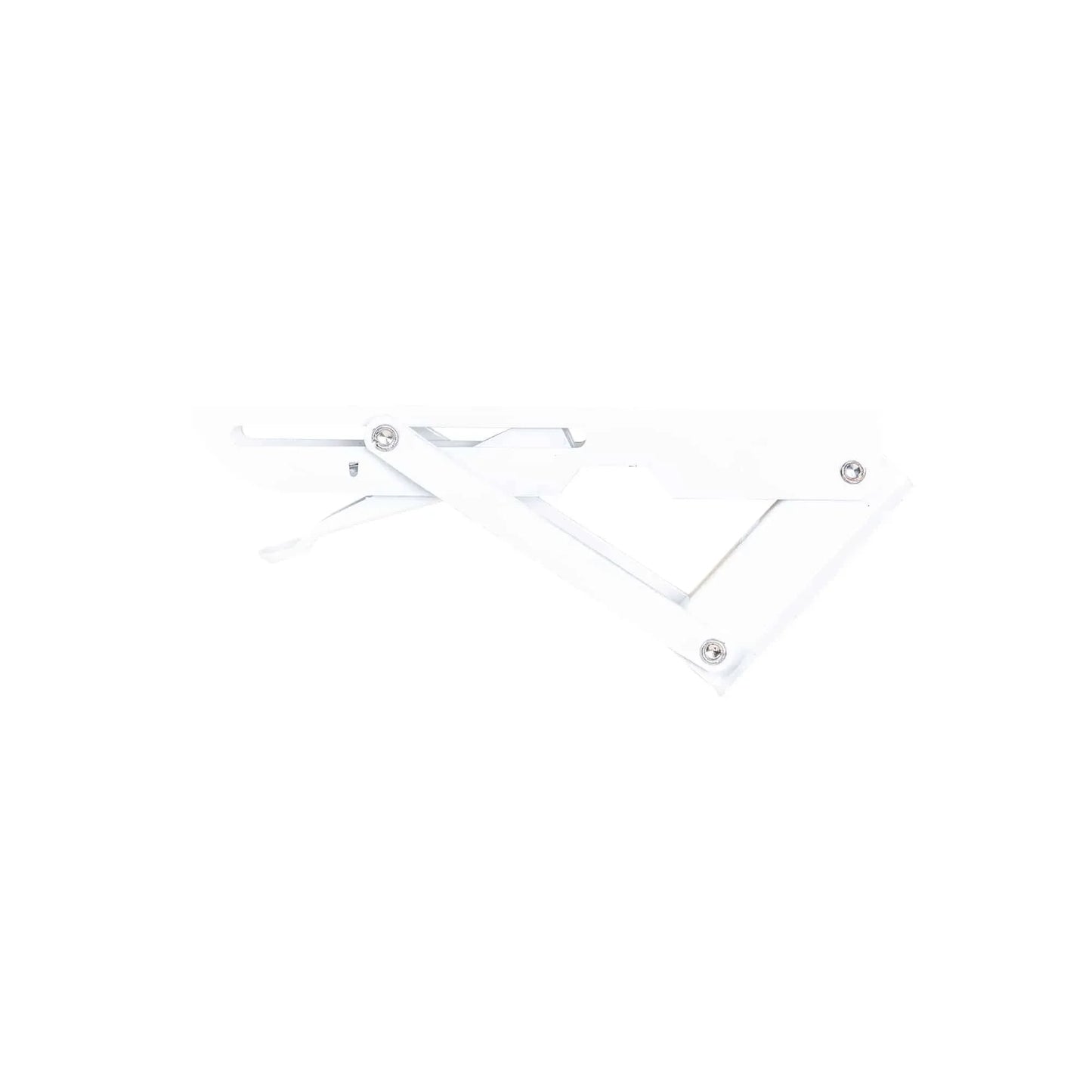 Set 2 suporti pliabili pentru raft, lungime 200mm alb, Z-TOOLS / ZTS 8131