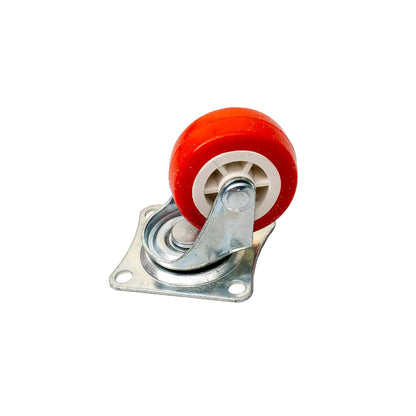 Set 4 roti pivotante, rola de cauciuc, 1.25 inchi, Z-TOOLS / ZTS 8137