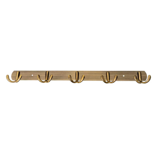 Cuier metalic cu 5 agatarori, lungime 44.5cm, auriu Z-TOOLS / ZTS 8142