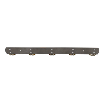 Cuier metalic cu 5 agatarori, lungime 44.5cm, auriu Z-TOOLS / ZTS 8142