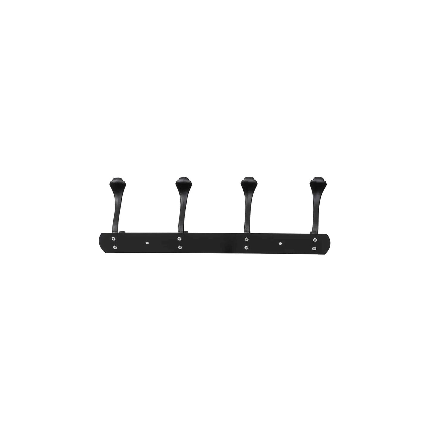 Cuier metalic cu 4 agatarori, lungime 34.5cm, negru Z-TOOLS / ZTS 8147