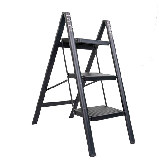 Scara pliabila din metal, cu 3 trepte, maxim 150kg / ZTS 8183