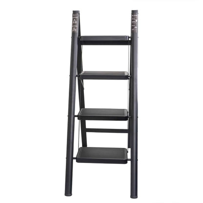 Scara pliabila din metal, cu 4 trepte, maxim 150kg / ZTS 8184