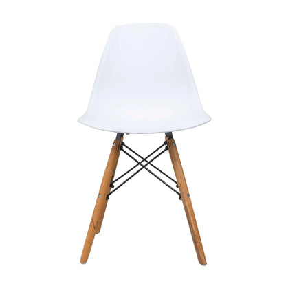 Scaun pentru bucatarie sau living, maxim 120kg, alb / ZTS 8186