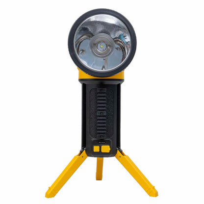 Lanterna proiector, 5 moduri de iluminat, suport trepied si maner W5165-1 / ZTS 8199