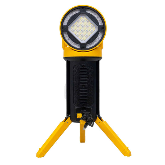 Lanterna proiector, 5 moduri de iluminat, suport trepied si maner W5164-2 / ZTS 8200