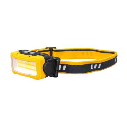 Lanterna de cap, 8 moduri de iluminat, USB, Z-tools W6103A, galben / ZTS 8206