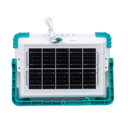 Proiector led cu incarcare solara si USB, 200W, 280 leduri, panou incorporabil / ZTS 8212