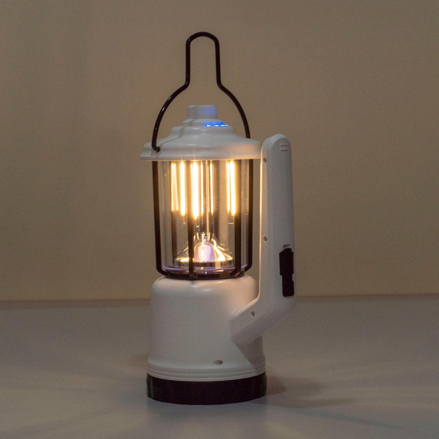 Lanterna si felinar, 2 in 1 Z-TOOLS, 6 tipuri de lumina, USB, LL-828, alb / ZTS 8219
