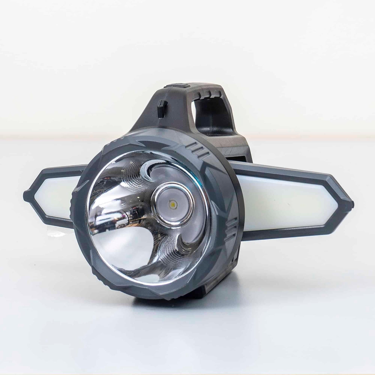 Lanterna led, portabila cu agatatoare, incarcare solara si USB, lungime 19cm / ZTS 8229