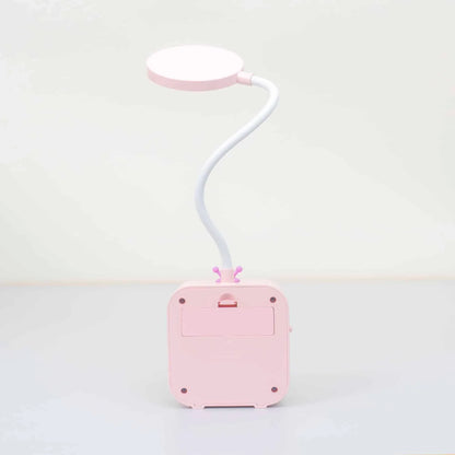 Lampa de birou pentru copii, 3 tipuri de lumina, model televizor, roz / ZTS 8233