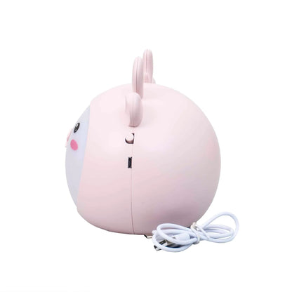 Lampa de veghe pentru copii, 3 tipuri de lumina, putere 4.2W, touch, USB, model ren roz / ZTS 8238