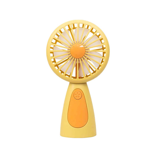 Ventilator de mana, alimentare USB, 3.7w, galben / ZTS 8240