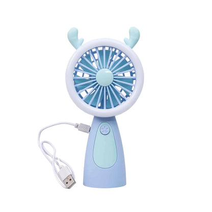 Ventilator de mana, alimentare USB, 3.7w, 3 viteze, mov / ZTS 8242