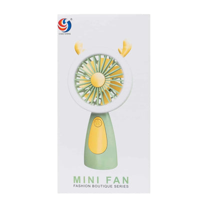 Ventilator de mana, alimentare USB, 3.7w, 3 viteze, mov / ZTS 8242