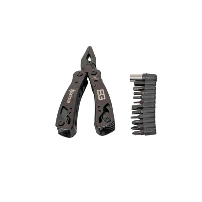 Cleste, patent multifunctional, pliabil, cu husa, negru Z-TOOLS / ZTS 8276