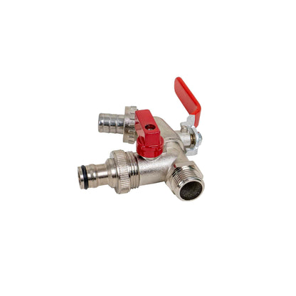 Robinet dublu, cromat 1/2" Z-TOOLS / ZTS 8391