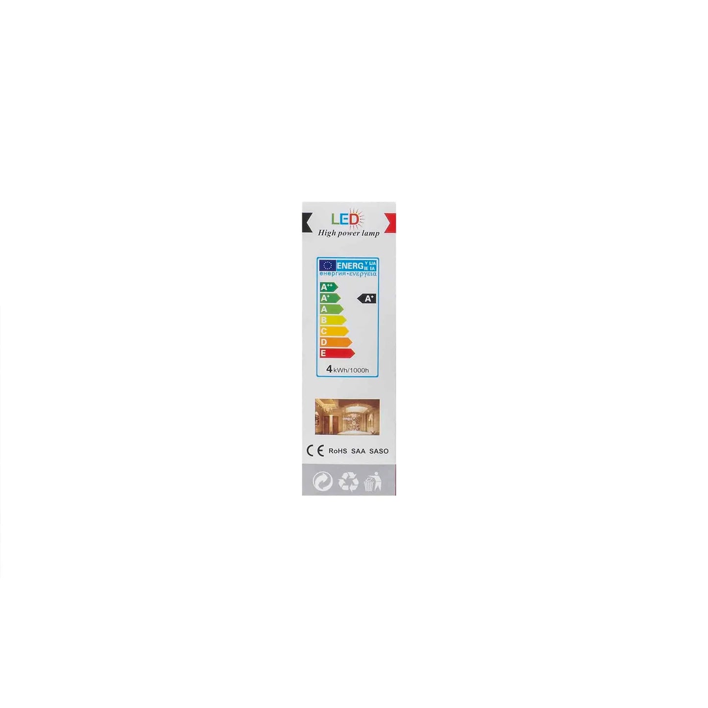 Bec cu LED, E27, putere 4W, model C35, 220V, Z-TOOLS / ZTS 8404