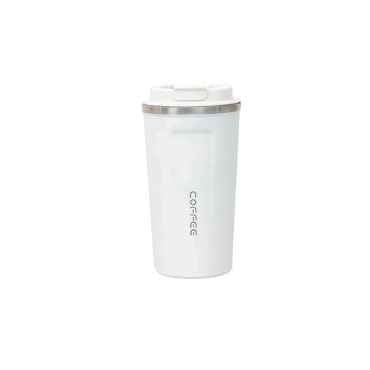 Termos interior inox, capacitate 380ml, indicator temperatura, inchidere ermetica, alb / ZTS 8438