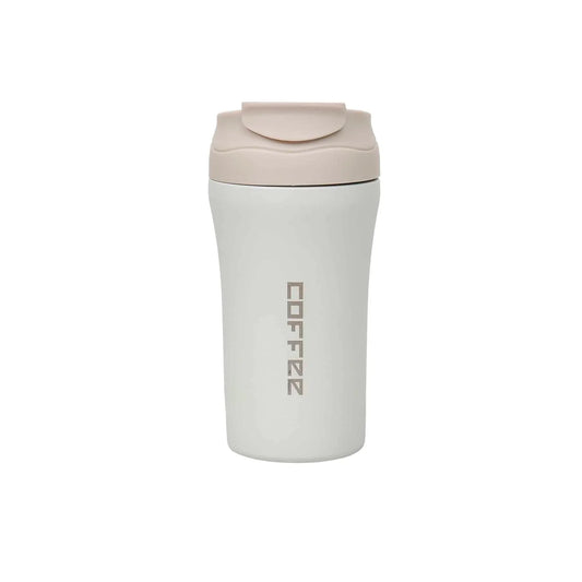 Termos interior inox, capacitate 400ml, inchidere ermetica si pai, alb / ZTS 8439